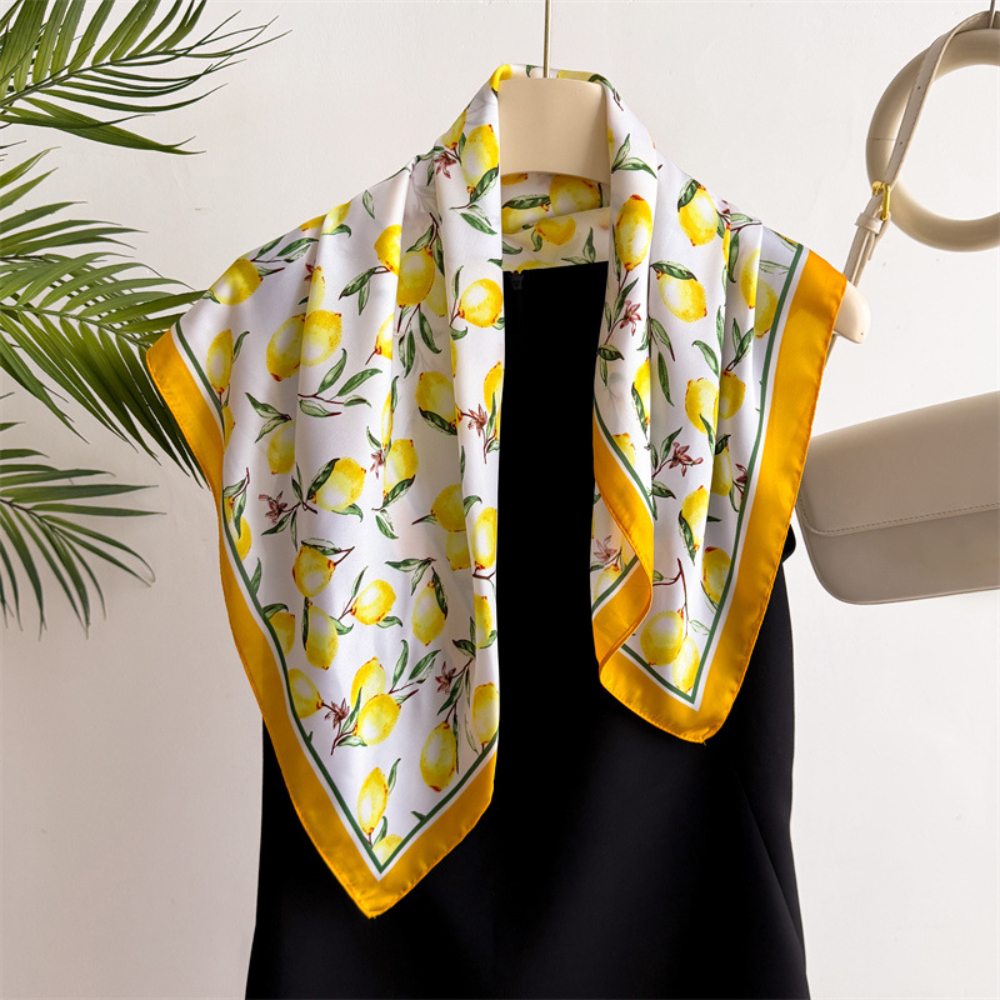 Face Scarf Mask - 1pcs Summer Bright Color Oil Painting