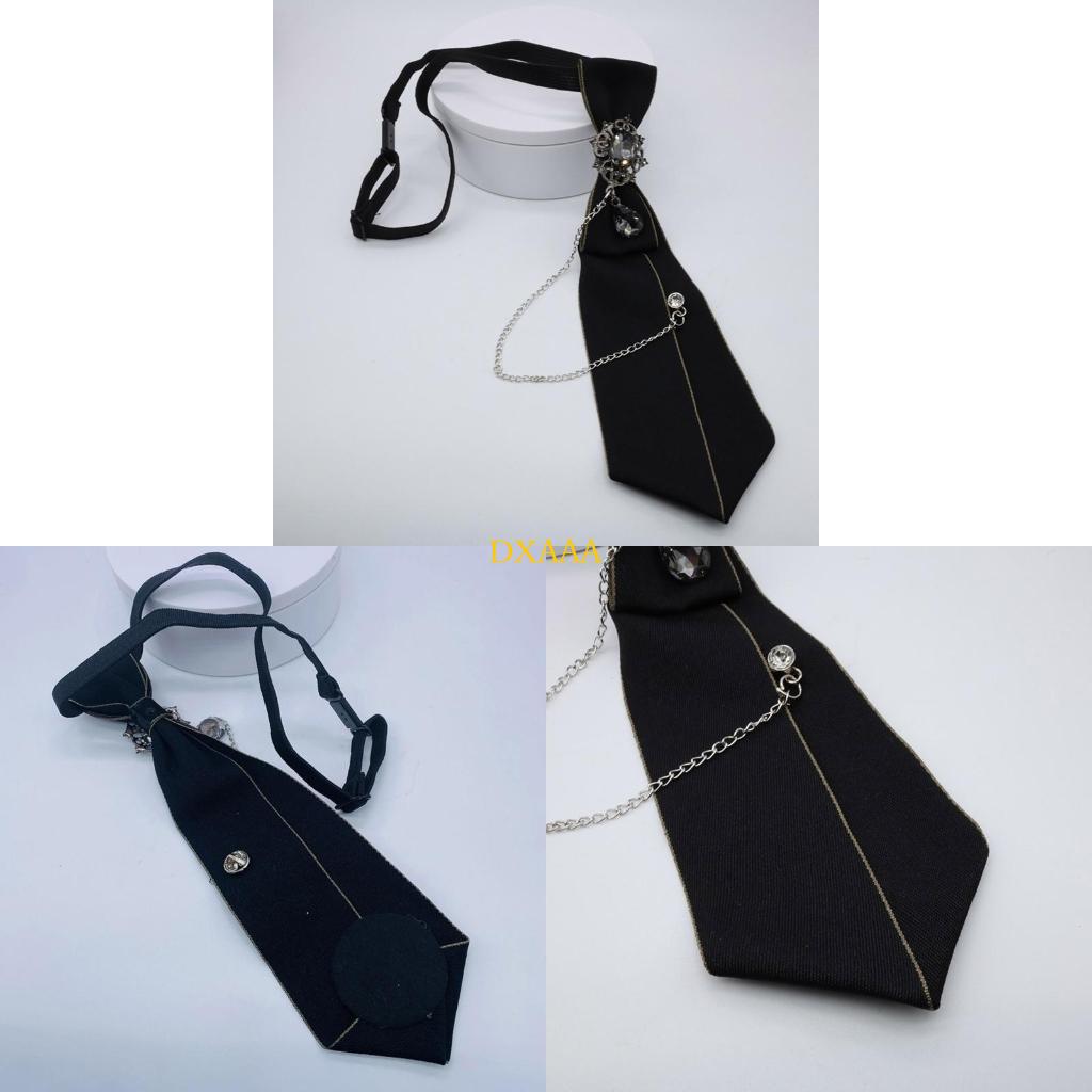 DXAA Women Gothic Tie Uniform  - Bow Tie Pre Tied review and price