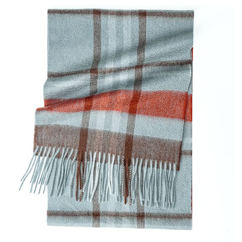 100% Cashmere Scarf   Plaid  W - Muffler Men Wool review and price