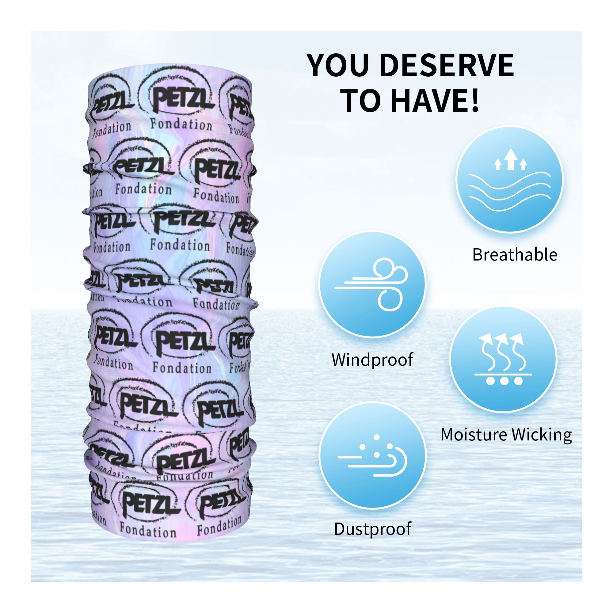 Custom Colorful P-Petzls Banda - Neck Warmer Tube review and price