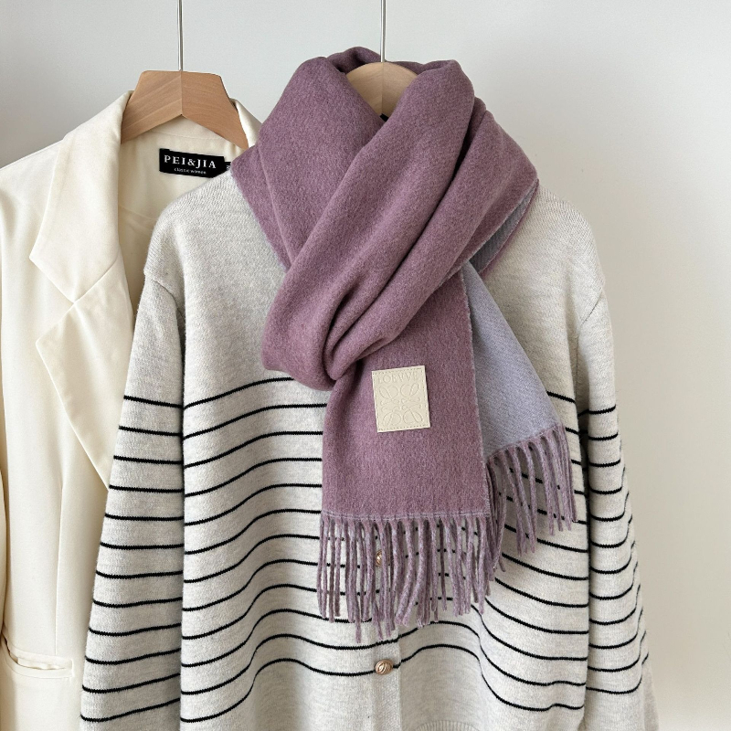New Luxury Design Wool Scarf W - Muffler Men Wool review and price