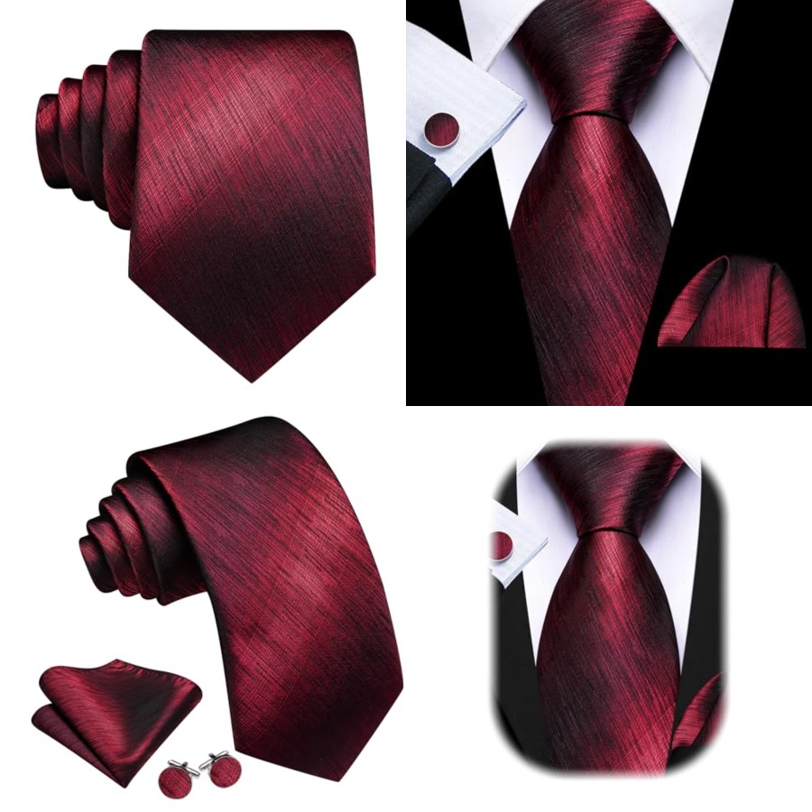 Tie Sets for Men Silk Stripe N - Silk Tie Striped review and price