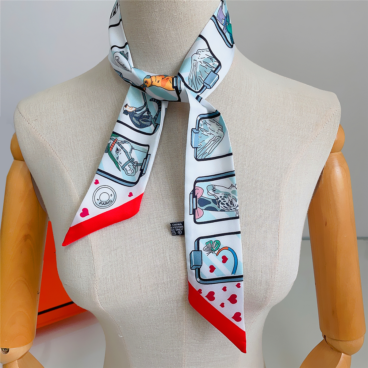 Brand Design Twill 100% Silk S - Scarf Silk Square review and price