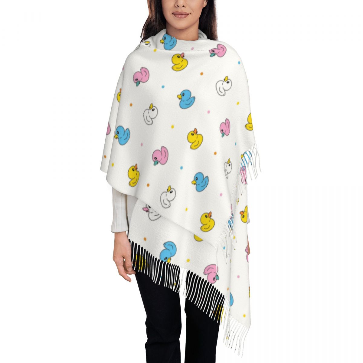 Women's Scarf with Tassel Cute - Pashmina Wrap Large review and price