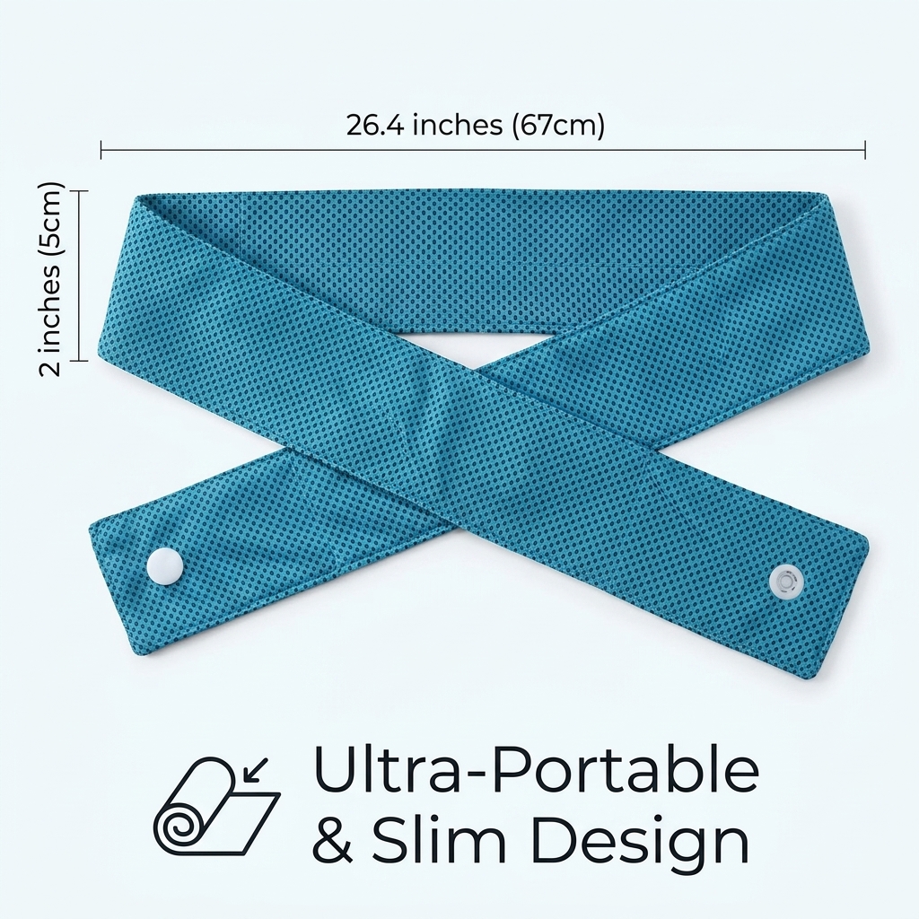 Cooling Neck Gaiter Scarf Band - Silk Neck Scarf review and price