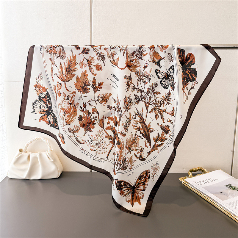 Vintage Butterfly Sketch Squar - Silk Neck Scarf review and price