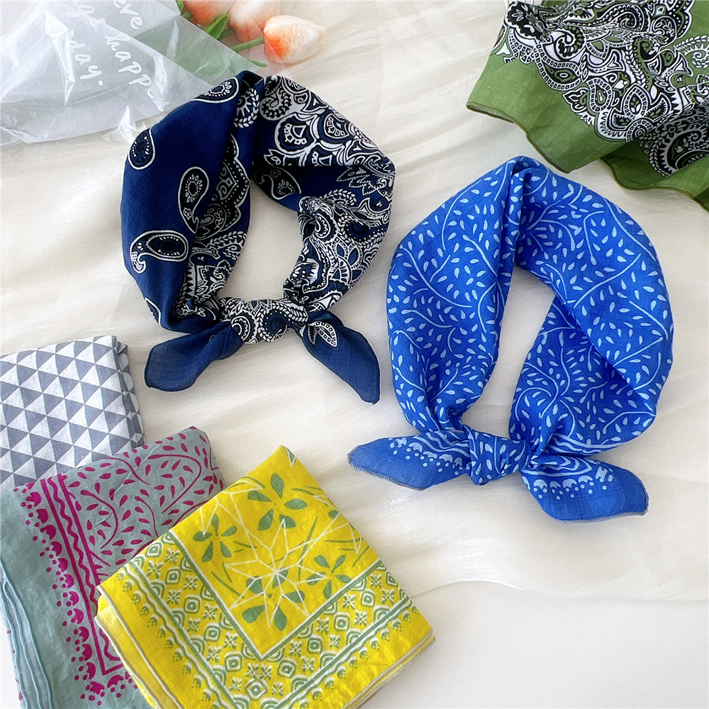 Luxury Floral Print Cotton Lin - Bandana Cotton review and price