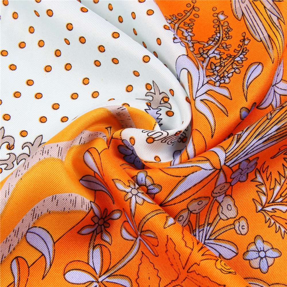 Manual Hand Rolled Twill Silk  - Scarf Silk Square review and price
