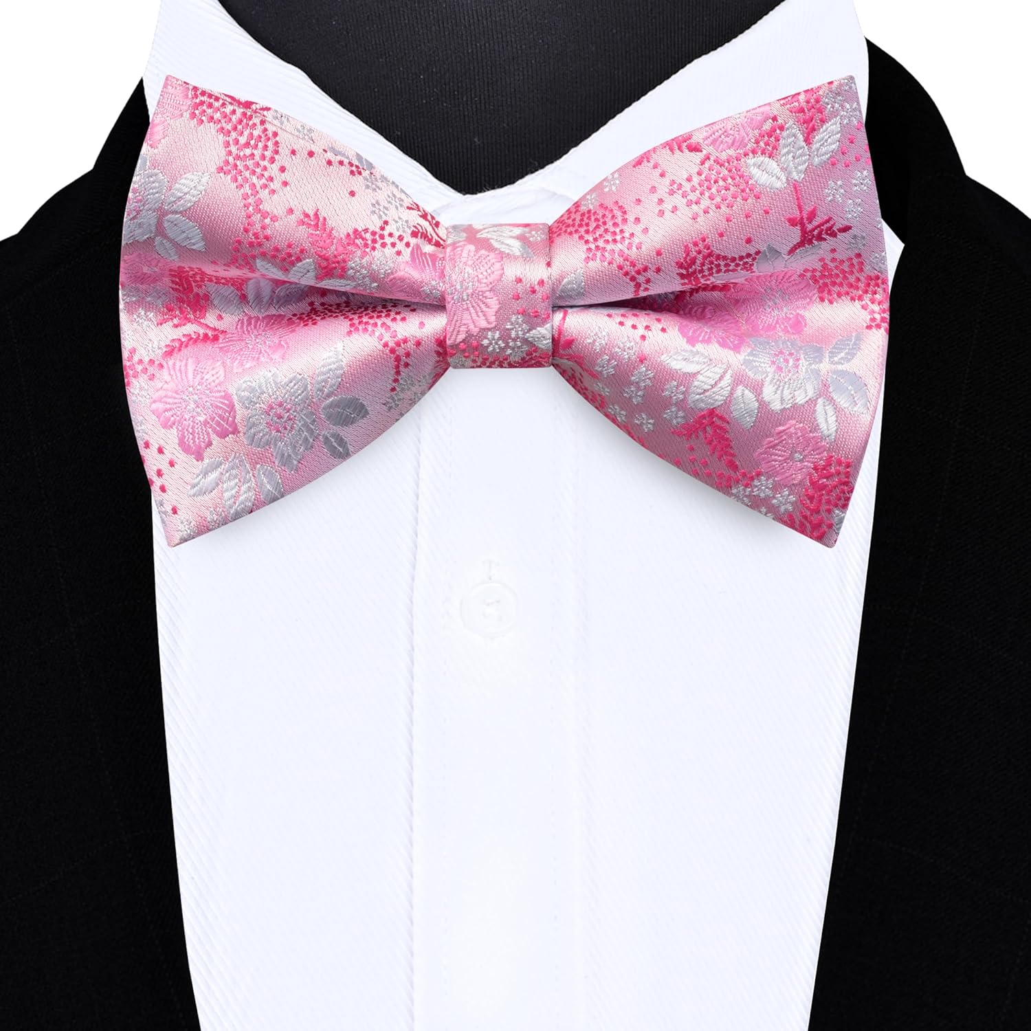 Floral Bow Tie & Handkerchief  - Pocket Square Set review and price