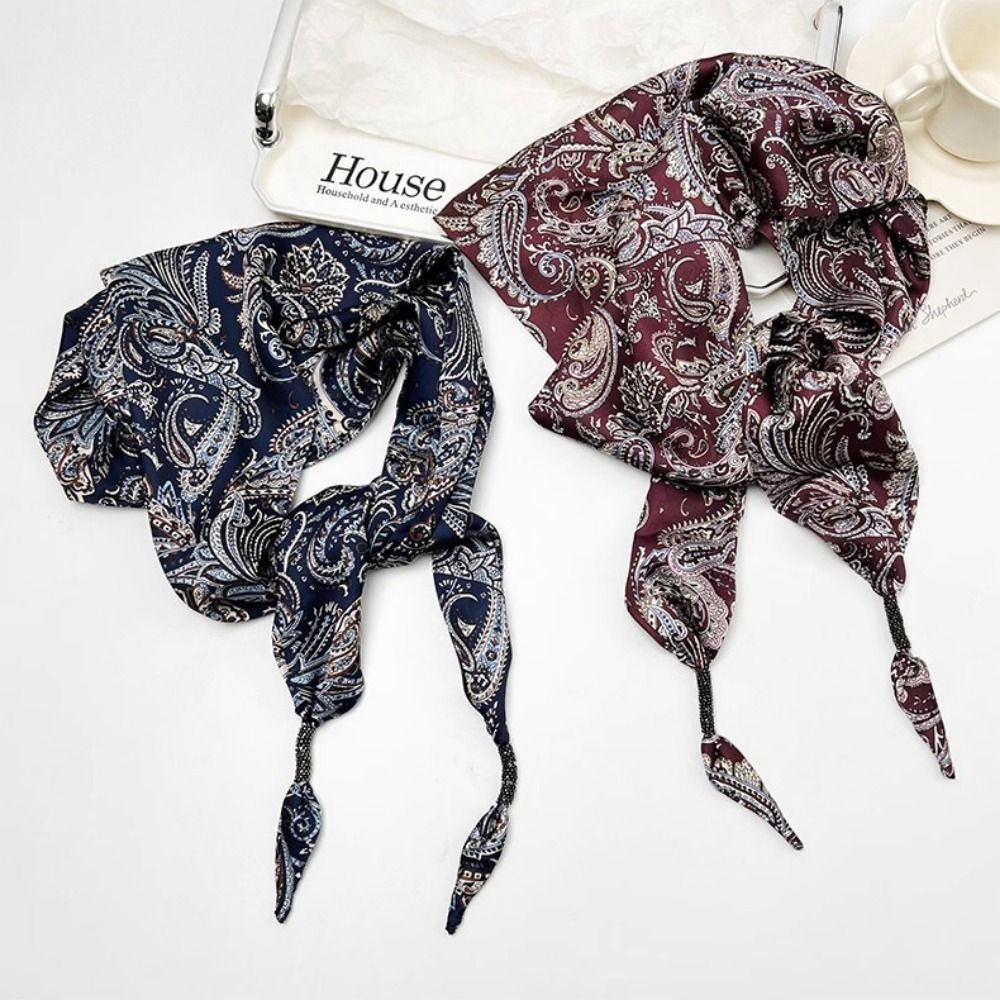 Imitation Silk Cashew Floral S - Scarf Silk Square review and price