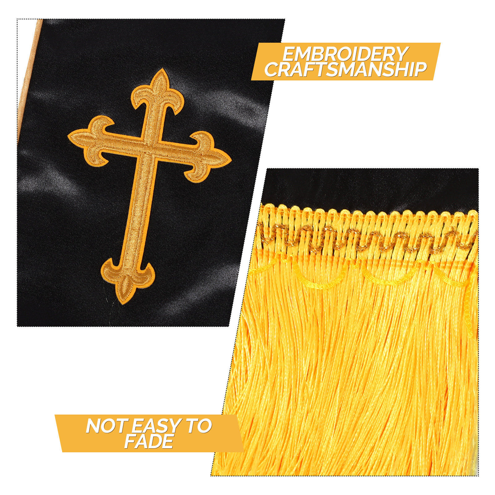 Embroidered Wedding Officiant  - Stole Wedding Shawl review and price