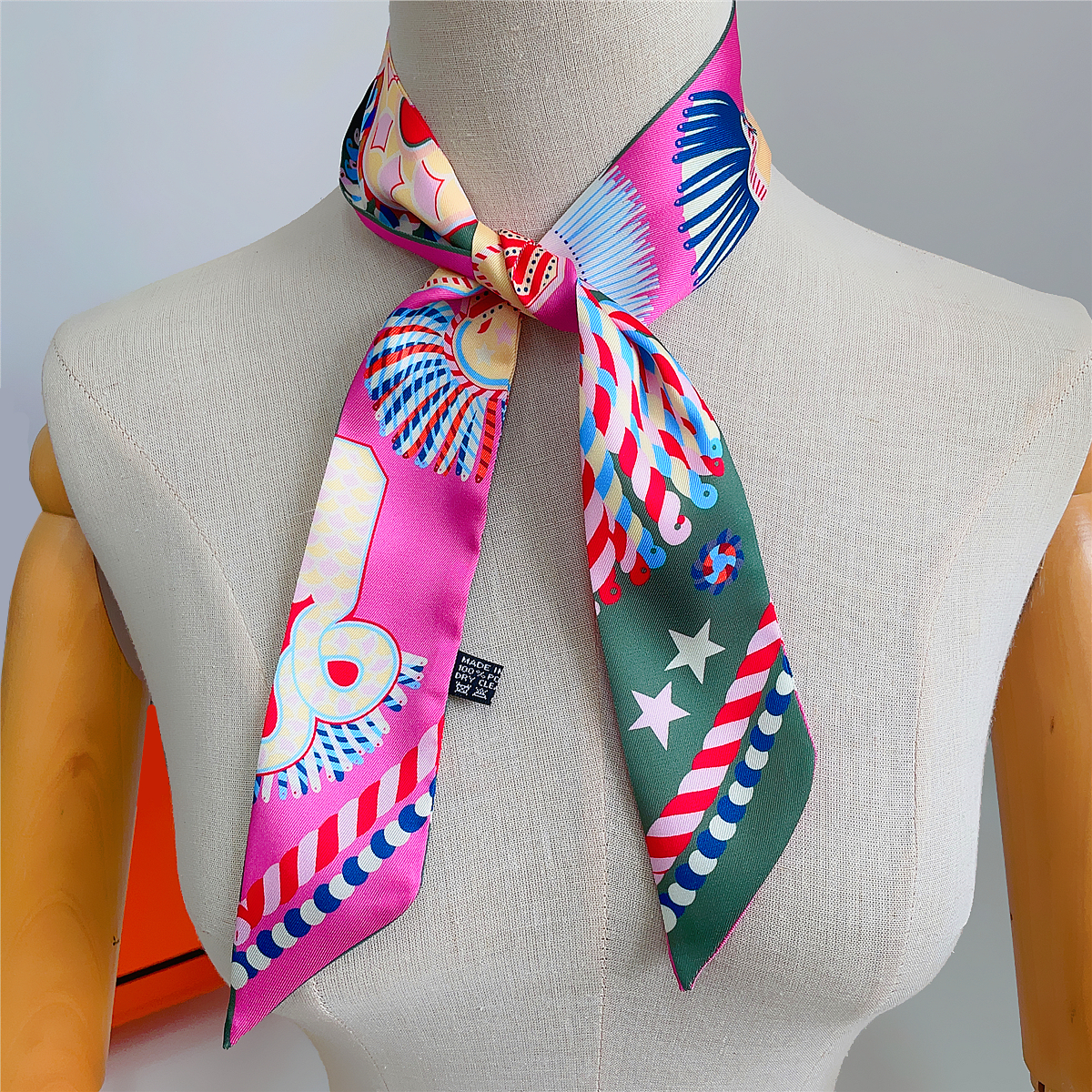 Brand Design Twill 100% Silk S - Scarf Silk Square review and price