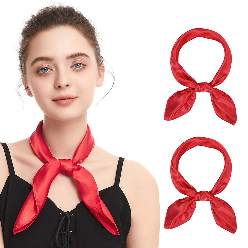 2024 New Fashion Women Satin S - Scarf Silk Square review and price