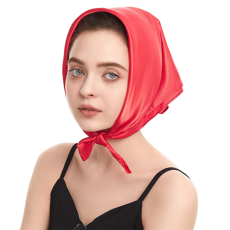 2024 New Fashion Women Satin S - Scarf Silk Square review and price
