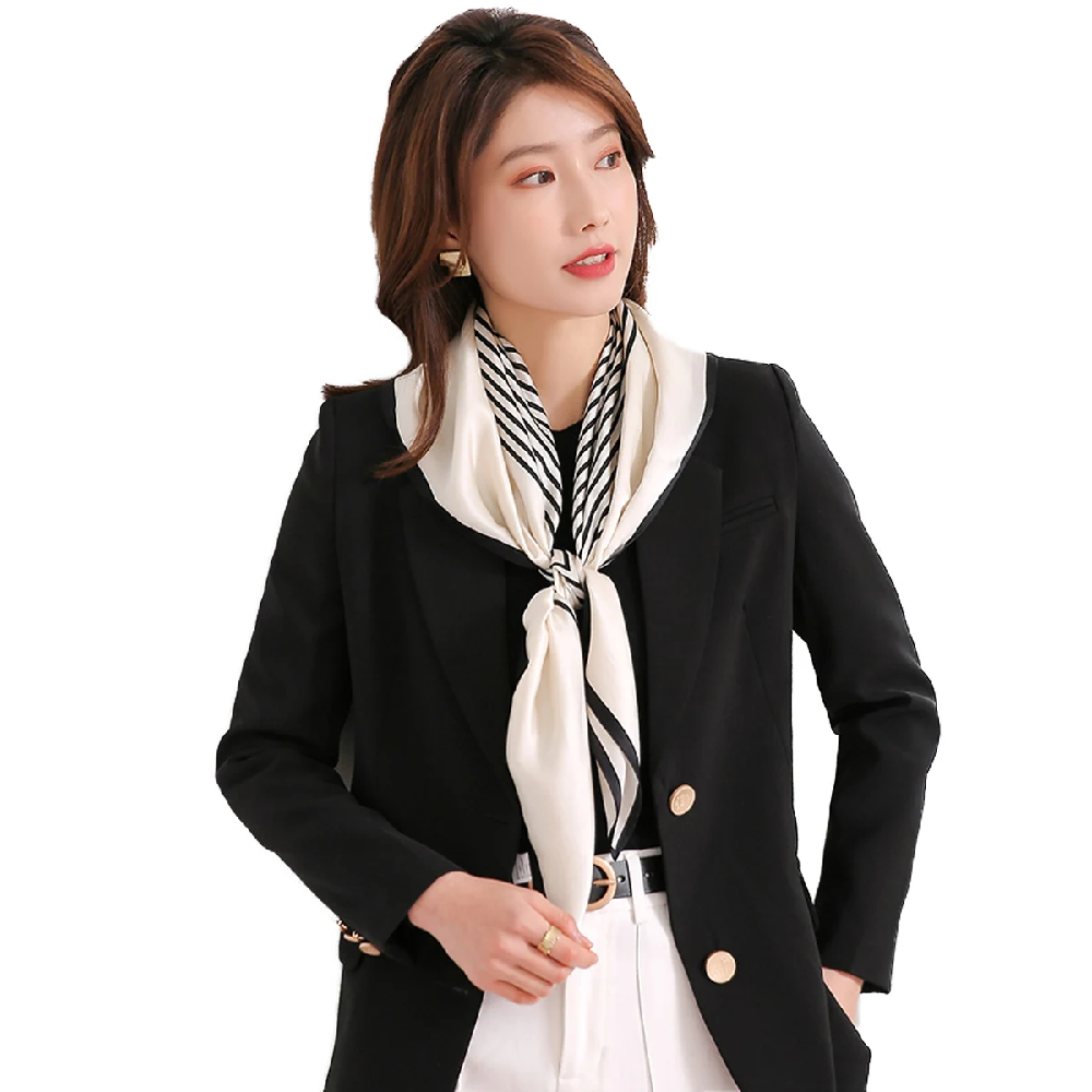 Vintage 100% Silk Scarf Women  - Silk Tie Striped review and price