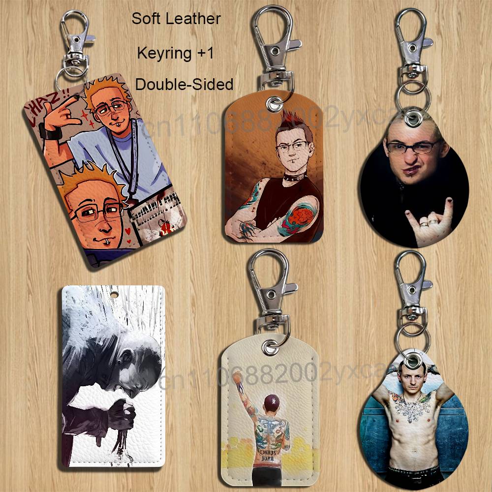 Fan art design Chester Benning - Lanyard Badge Holder review and price