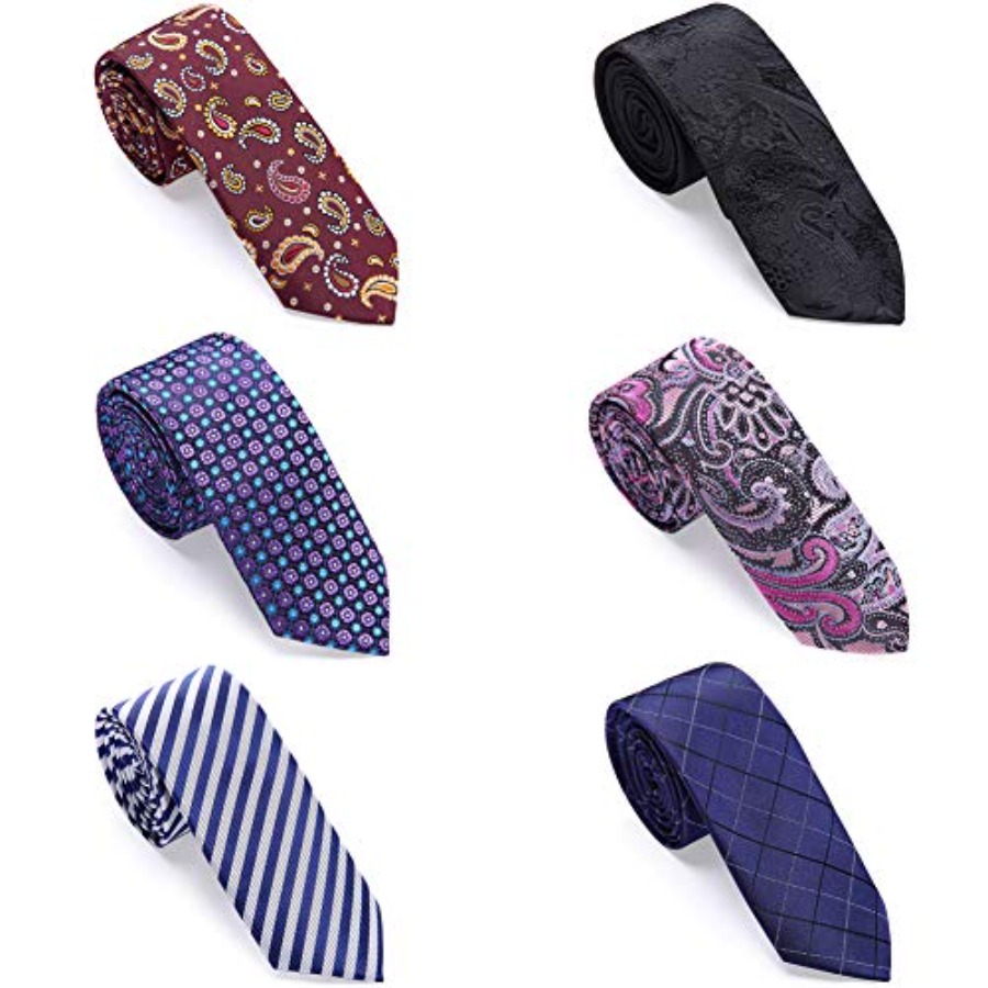 4 Packs Skinny Neckties for Me - Skinny Tie Men review and price