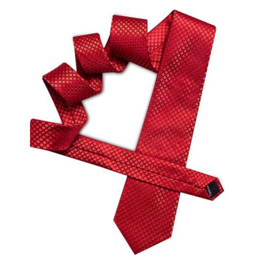Men Plaid/Striped Ties Set Sil - Pocket Square Set review and price