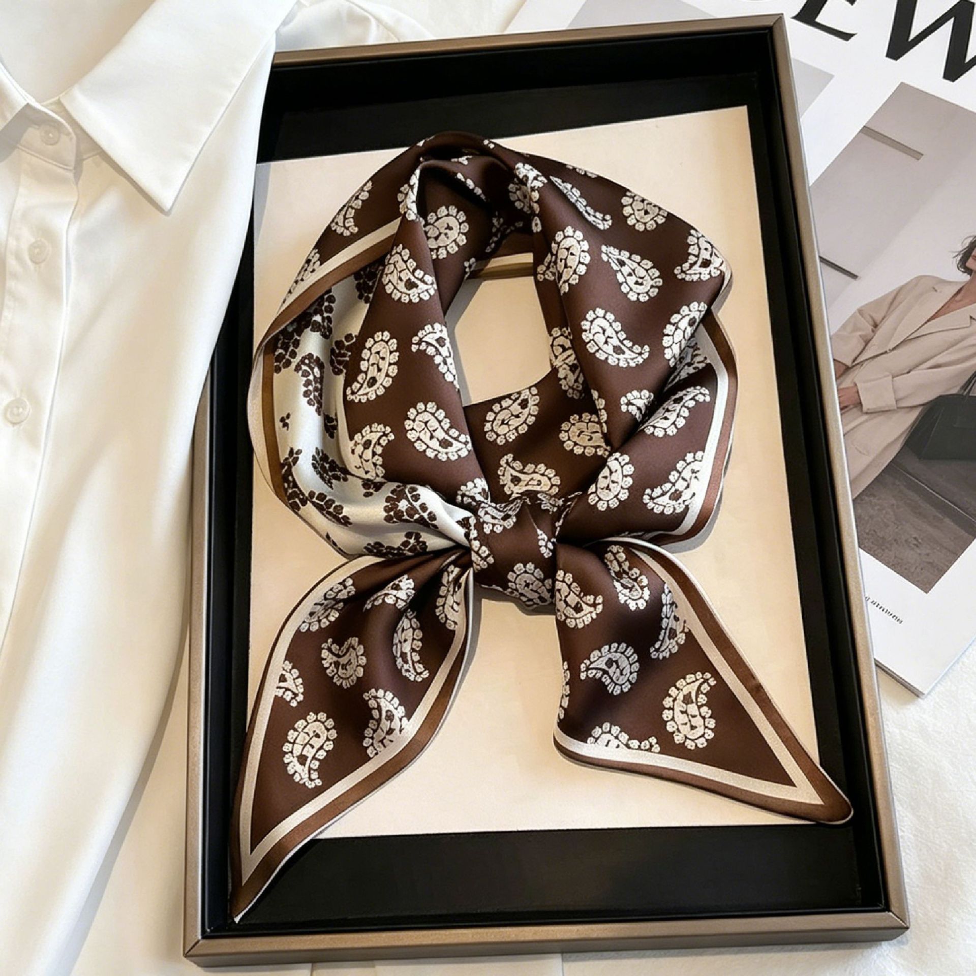 Luxury Long Neckerchief Skinny - Head Wrap Turban review and price