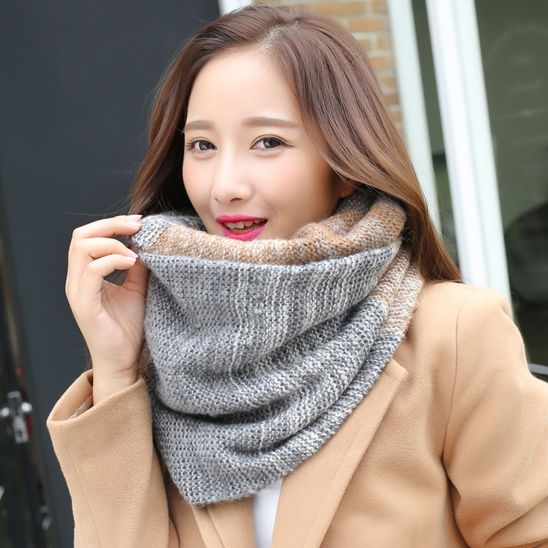 Rainbow Knitted Infinity Scarv - Infinity Scarf Knit review and price