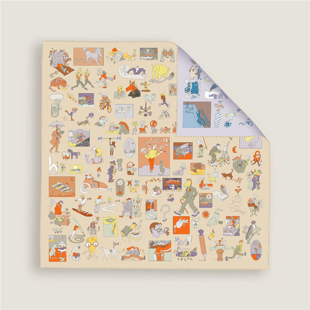 70cm Square Twill Silk Rolled  - Silk Neck Scarf review and price