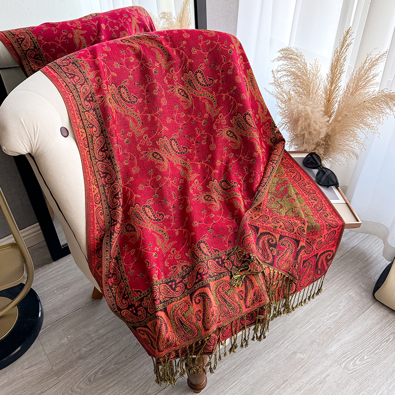 Tassel Blanket Design Thick Pa - Woven Scarf Blanket review and price