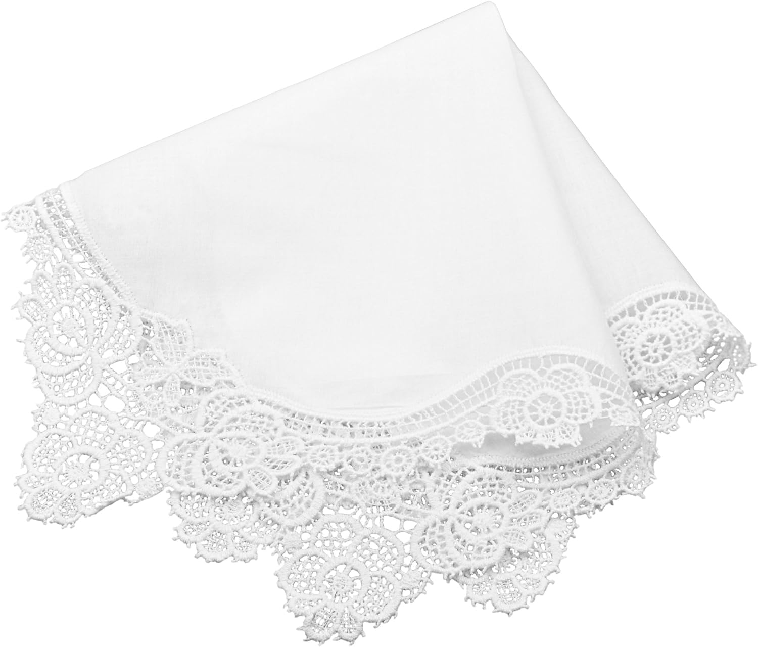 White Wedding Handkerchief Pur - Handkerchief Cotton Men review and price