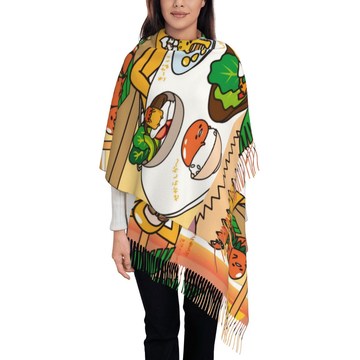 Women's Scarf with Tassel Gude - Pashmina Wrap Large review and price