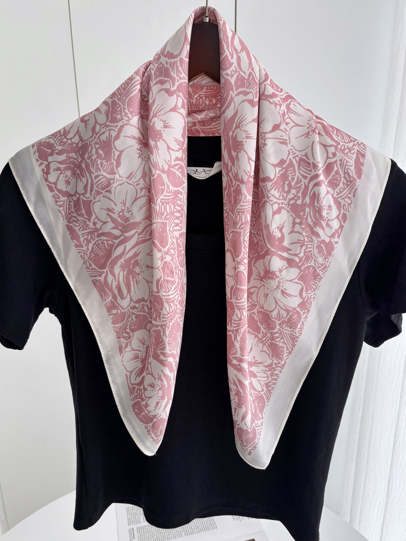 Luxury Floral Print Shawl Squa - Face Scarf Mask review and price