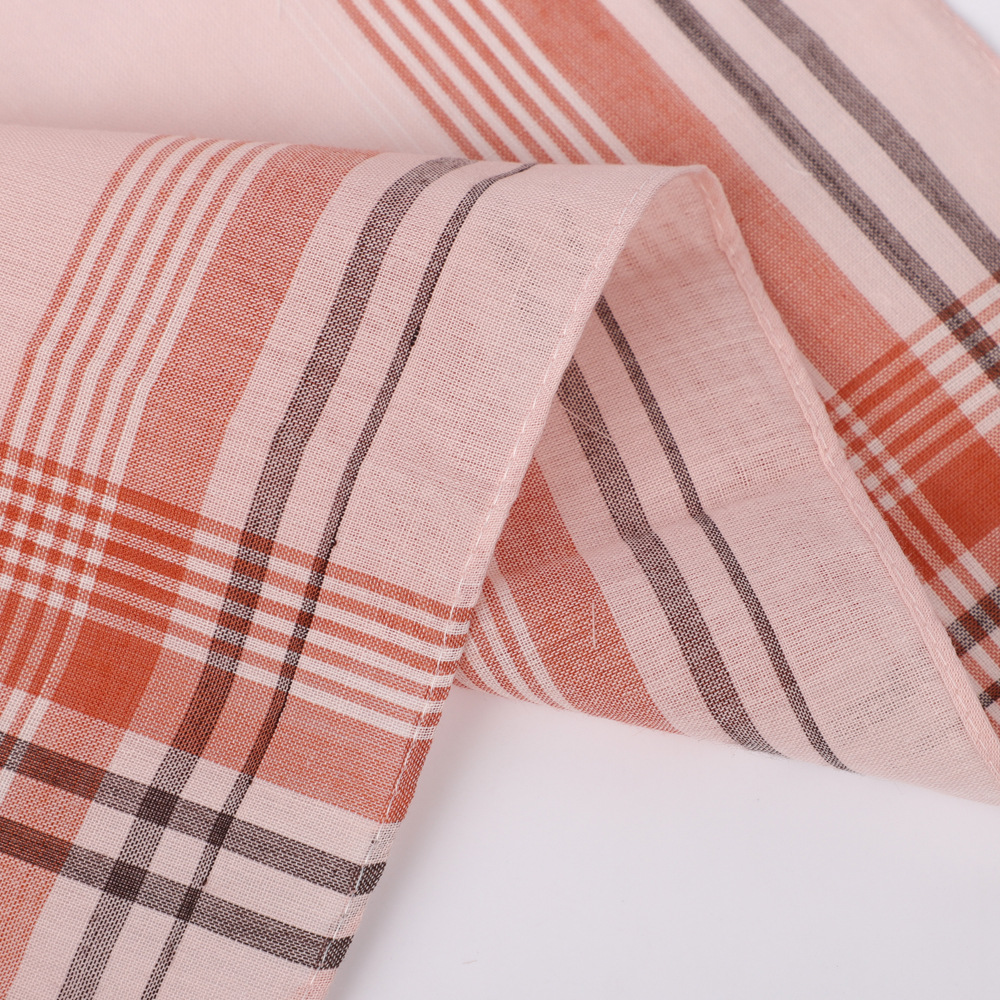 6pcs Men's Mixed Color Plaid S - Handkerchief Cotton Men review and price