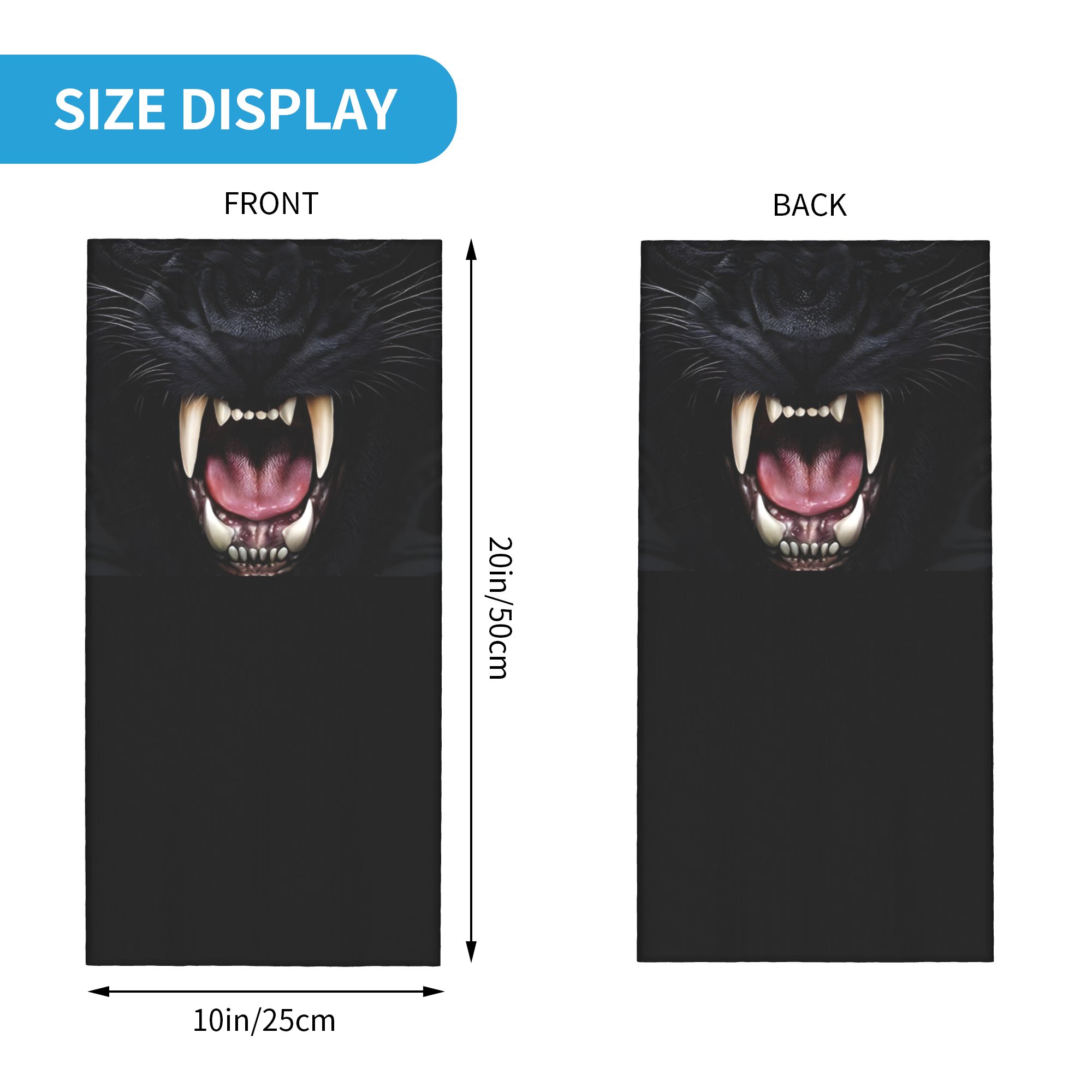 Custom Black Panther Animal He - Neck Warmer Tube review and price