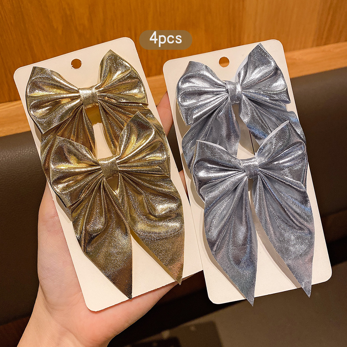4 fashionable bow hair clips i - Tie Clip Silver review and price