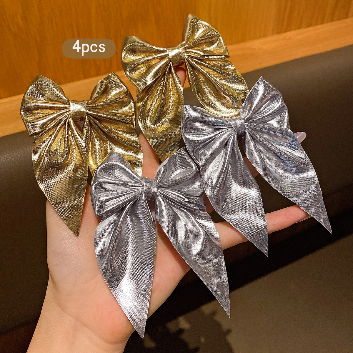 4 fashionable bow hair clips i - Tie Clip Silver review and price