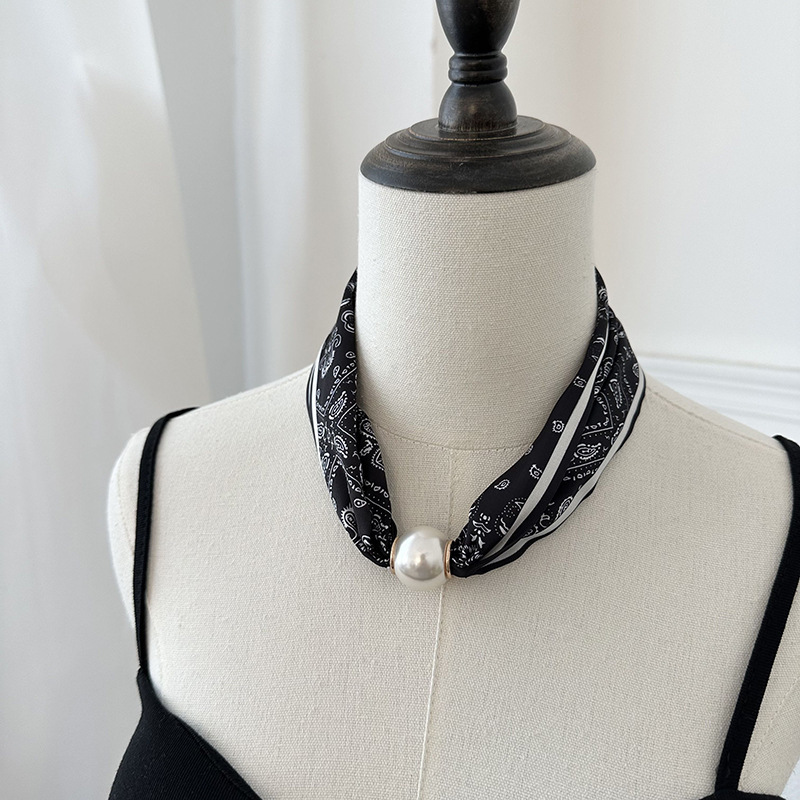 Printed Silk Scarf with Magnet - Face Scarf Mask review and price
