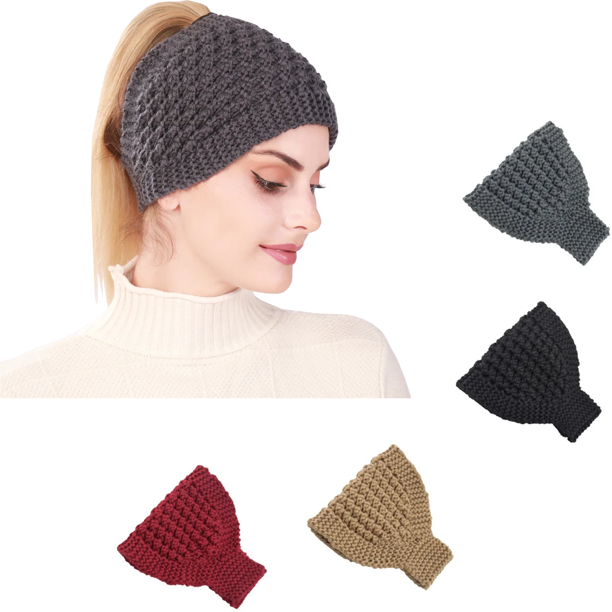 1PC Knitted Soft Stretch Turba - Head Wrap Turban review and price