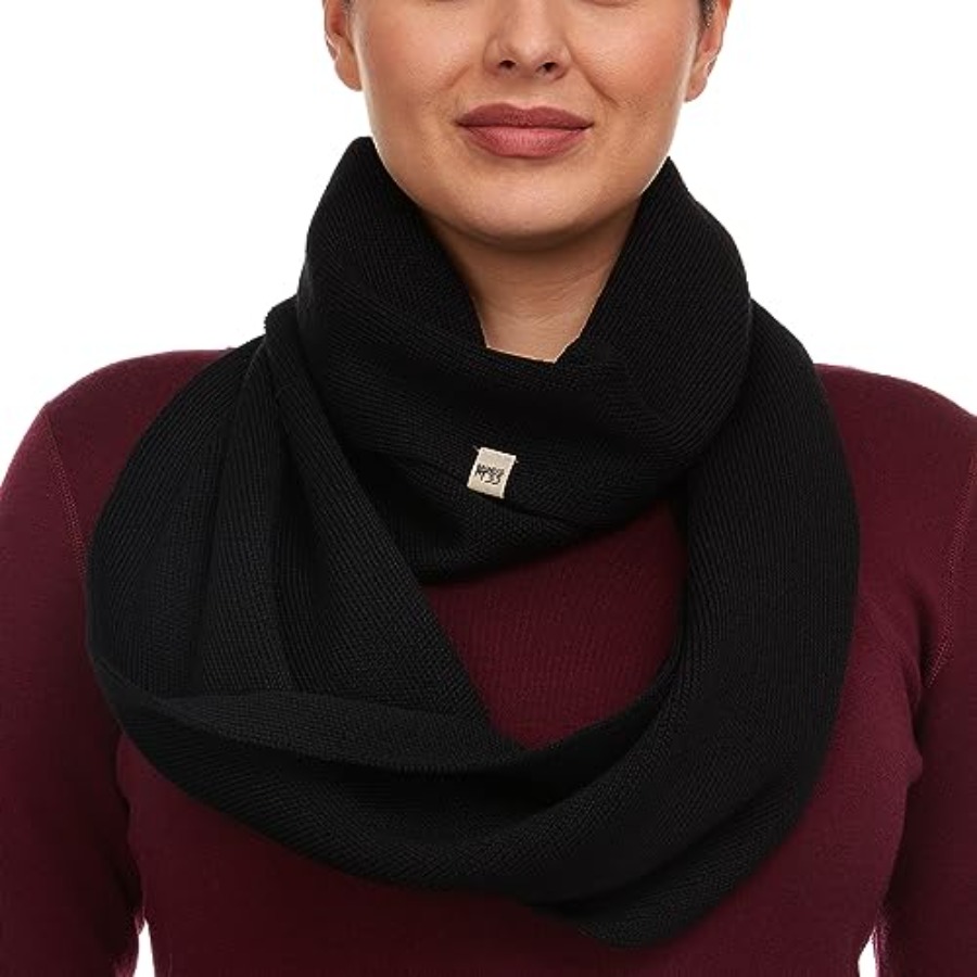 100% Merino Wool Everyday Knit - Infinity Scarf Knit review and price