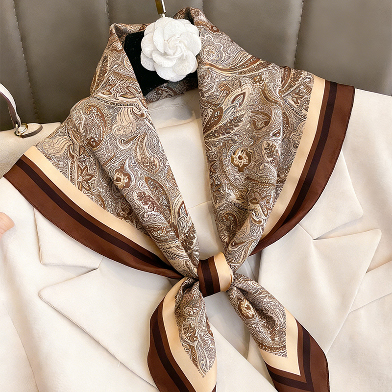 Luxury Women Silk Square Scarf - Scarf Silk Square review and price