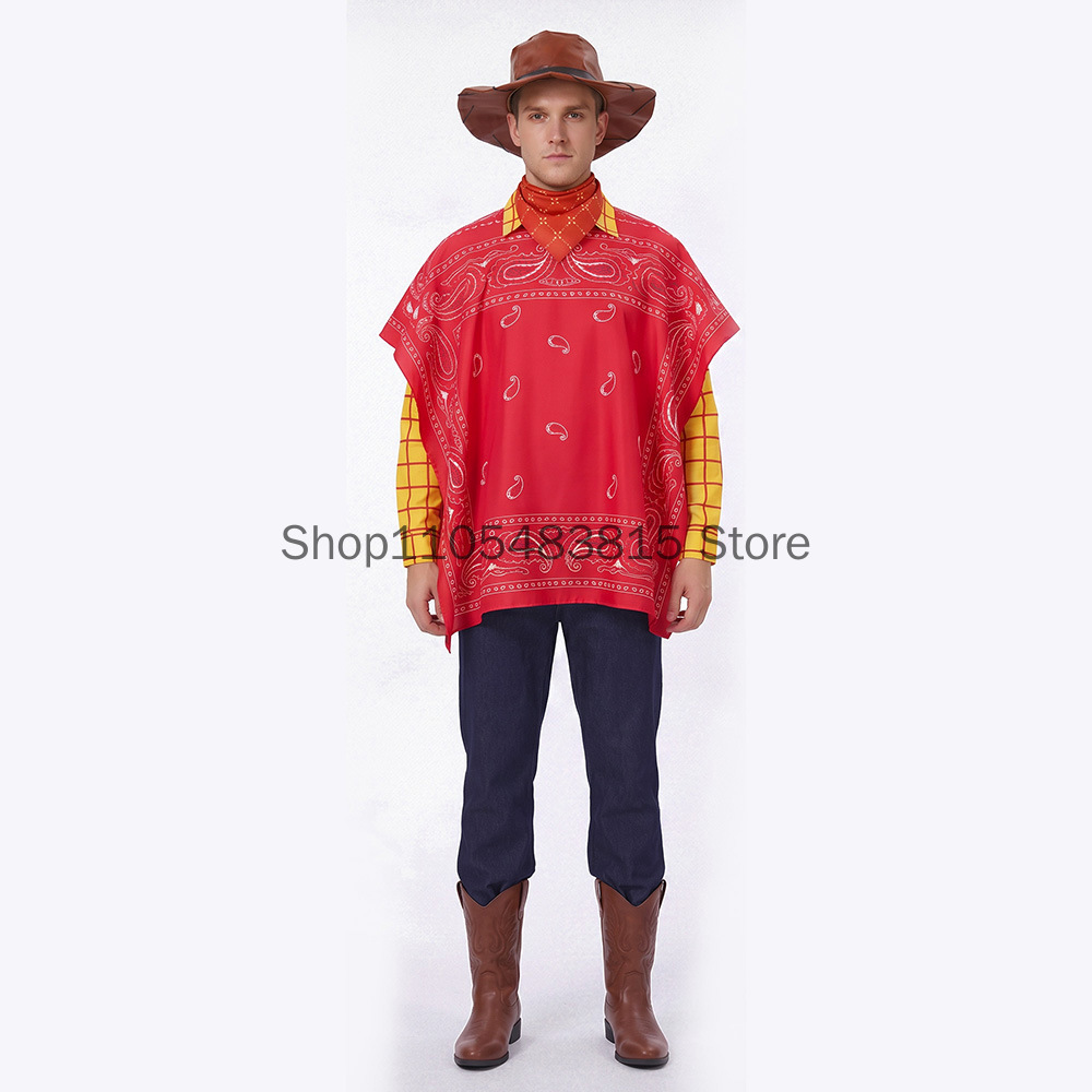 Men's Woody Cosplay costume To - Ascot Neck Scarf review and price