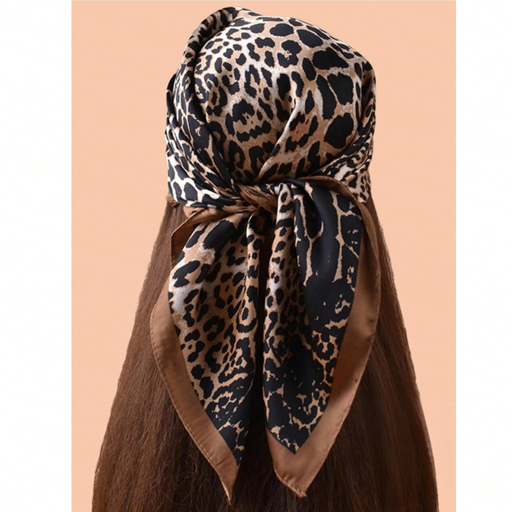 1pc Luxury Brand Leopard Print - Bandana Cotton review and price