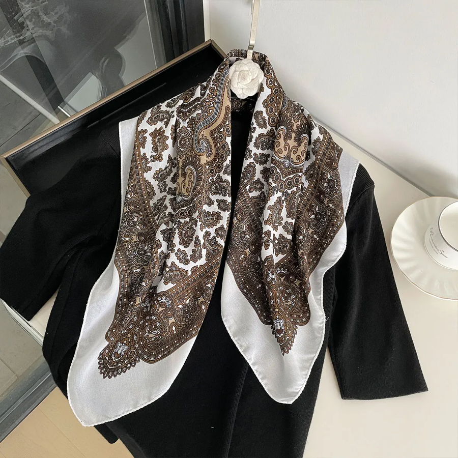 New Fashion 70X70cm Women's Sc - Bandana Cotton review and price