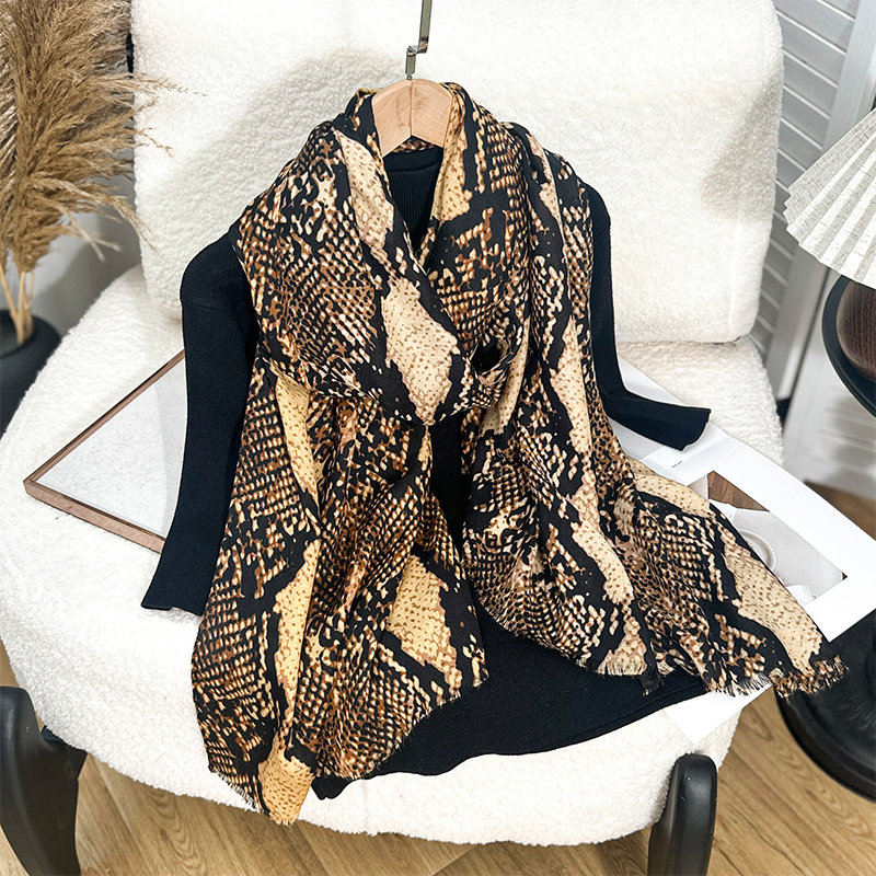 Luxury Brand Scarf Leopard pri - Pashmina Wrap Large review and price
