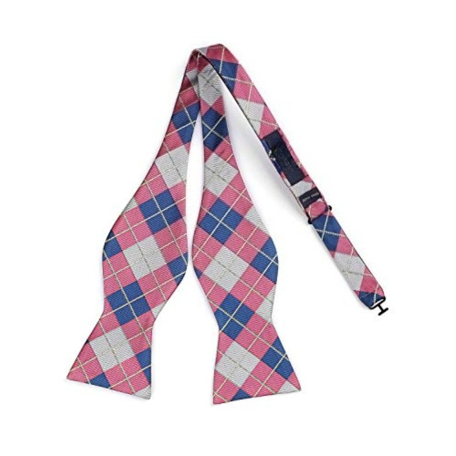 Bow Ties for Men Check Plaid S - Pocket Square Set review and price