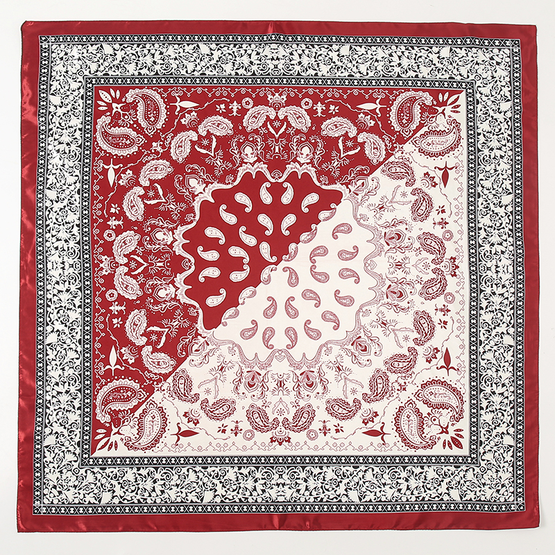 Satin Square Scarf Women Musli - Scarf Silk Square review and price