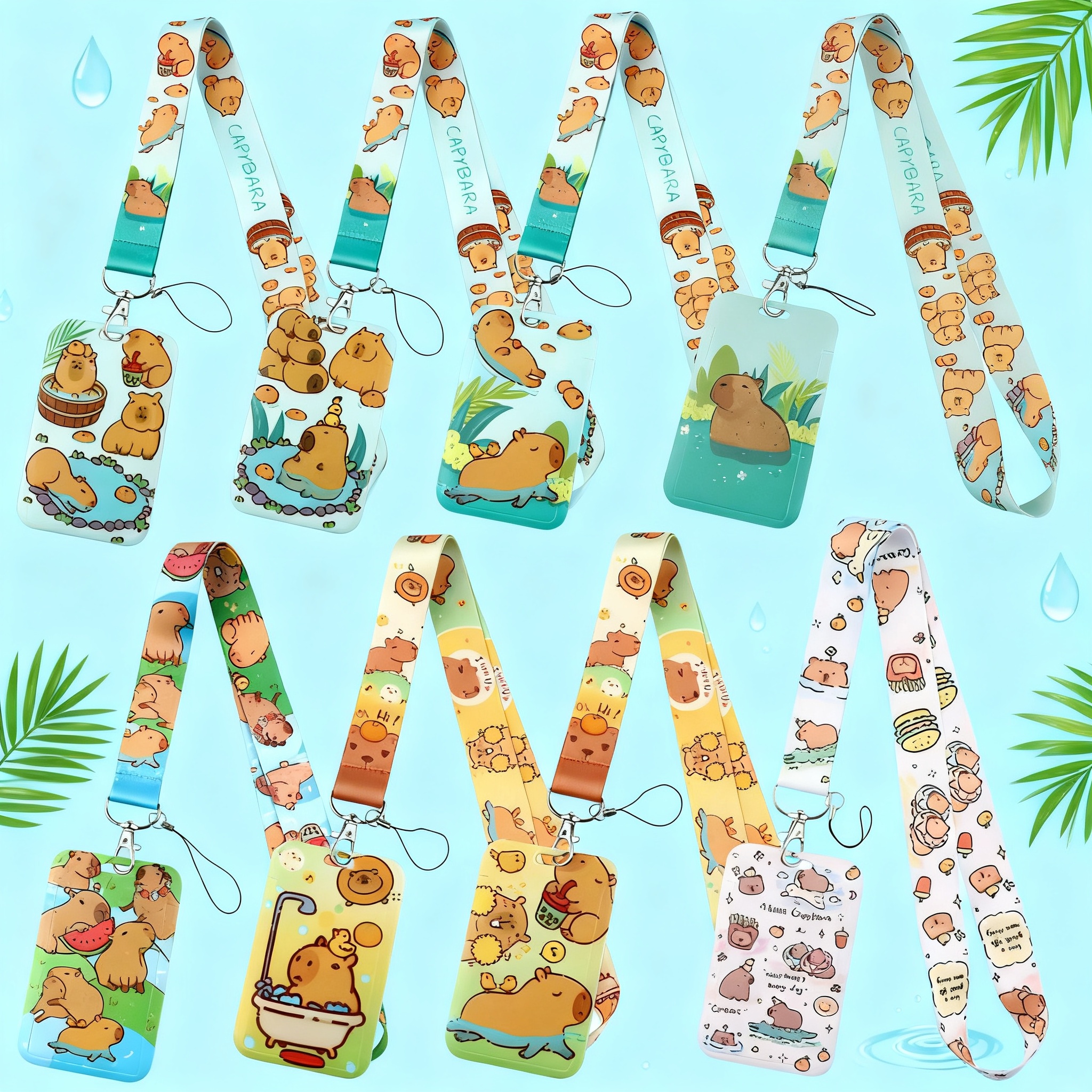 Cute Capybara Lanyards for Key - Lanyard Badge Holder review and price