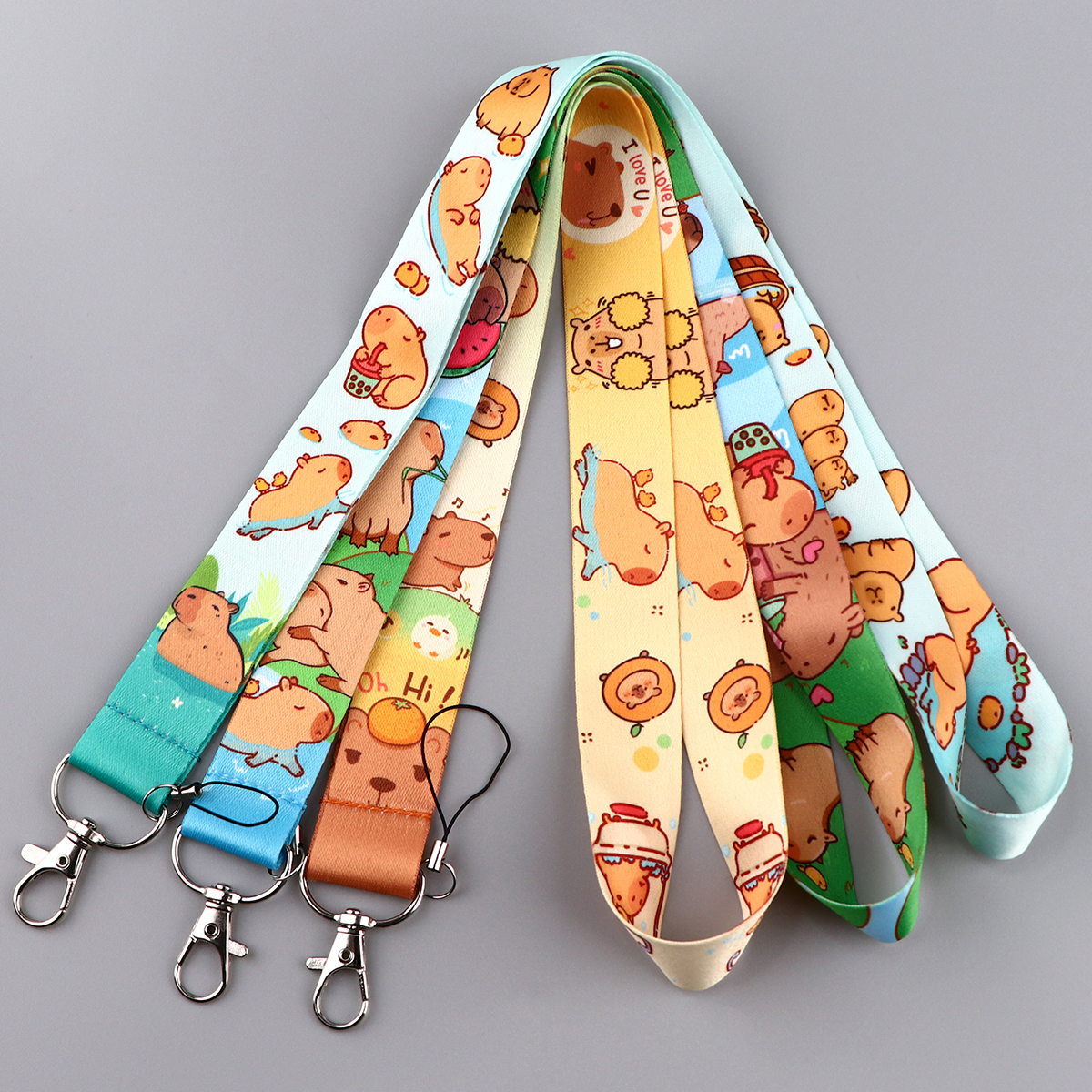 Cute Capybara Lanyards for Key - Lanyard Badge Holder review and price