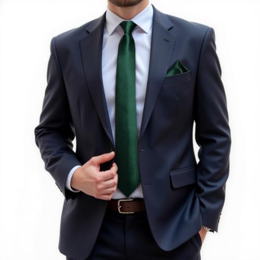 Silk Zipper Ties for Men,Paisl - Pocket Square Set review and price