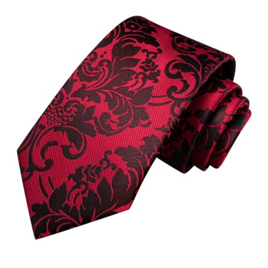 Silk Ties for Men Plaid Paisle - Pocket Square Set review and price