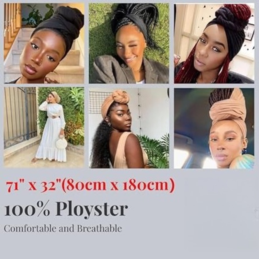 Muslim Hijab for Women Scarf L - Head Wrap Turban review and price