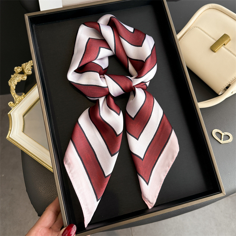 Satin Silk Geometric Stripe Pr - Silk Tie Striped review and price