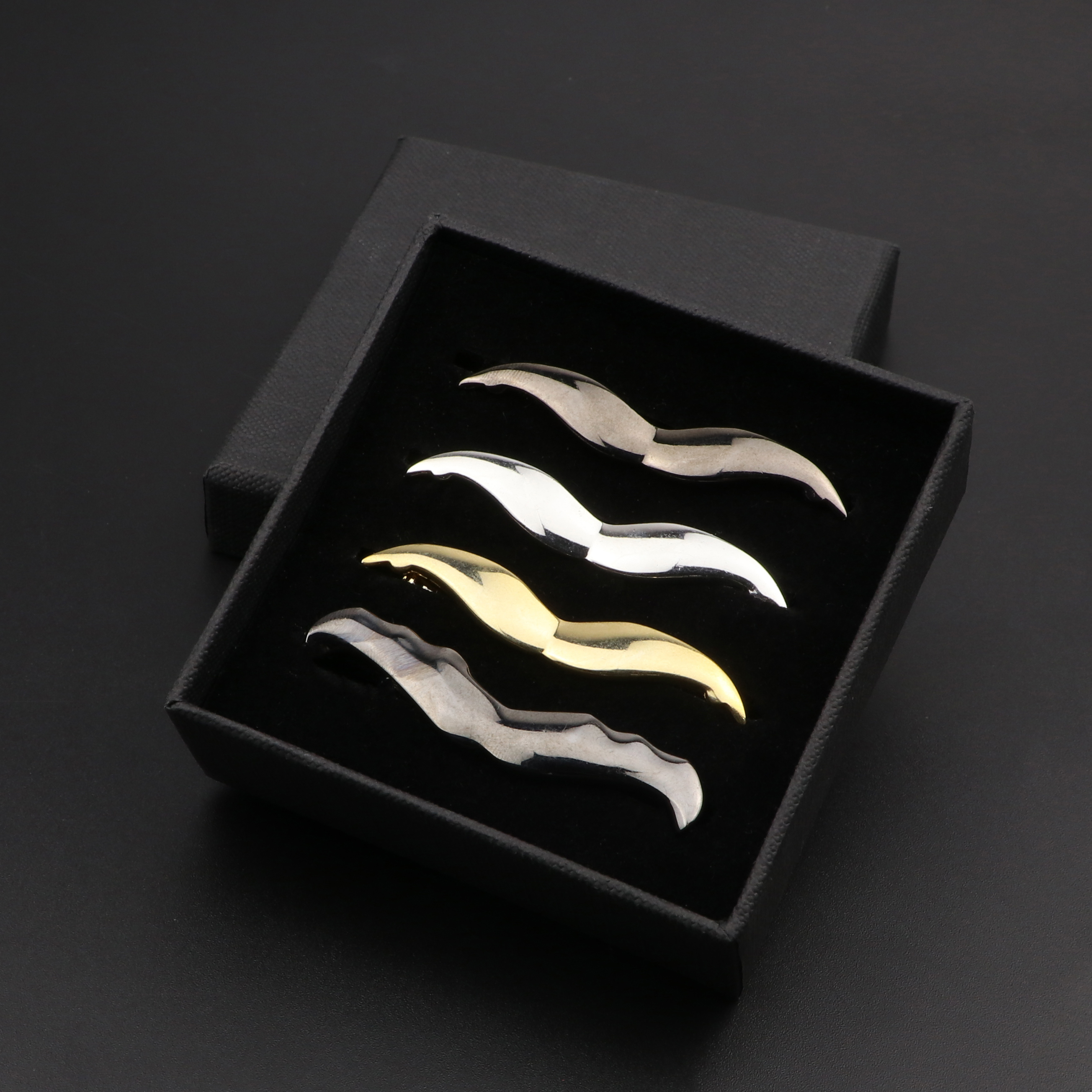 Fashion Metal Men Tie Clip Set - Tie Bar Set Gift review and price